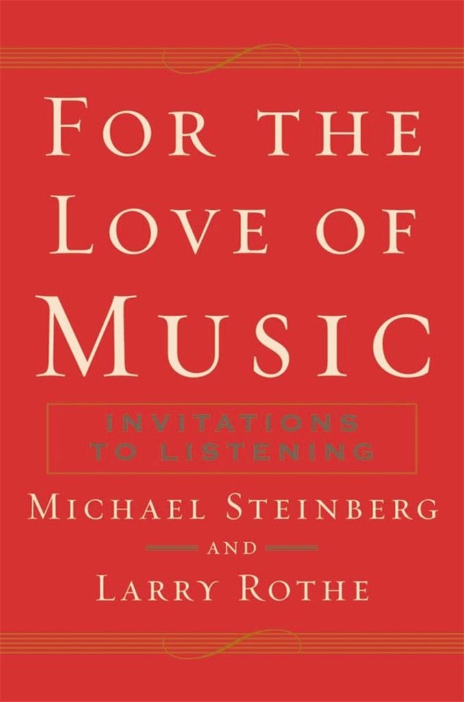 For The Love of Music Invitations to Listening